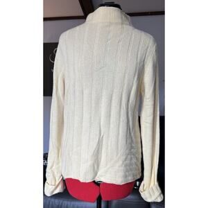 Escada Women’s Medium Sweater Yellow Wool Cashmere Blend made in Italy